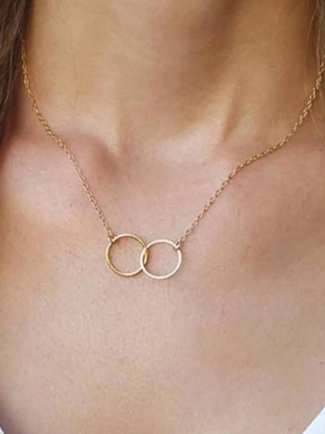 Gold Plated Stylish Necklace