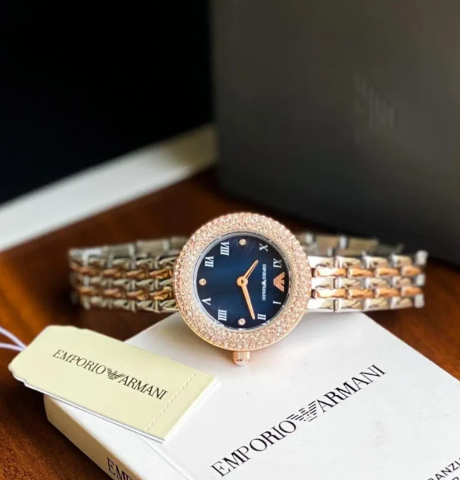 Emporia Armani First Copy Watch for Girls – Slim Ceramic Dial