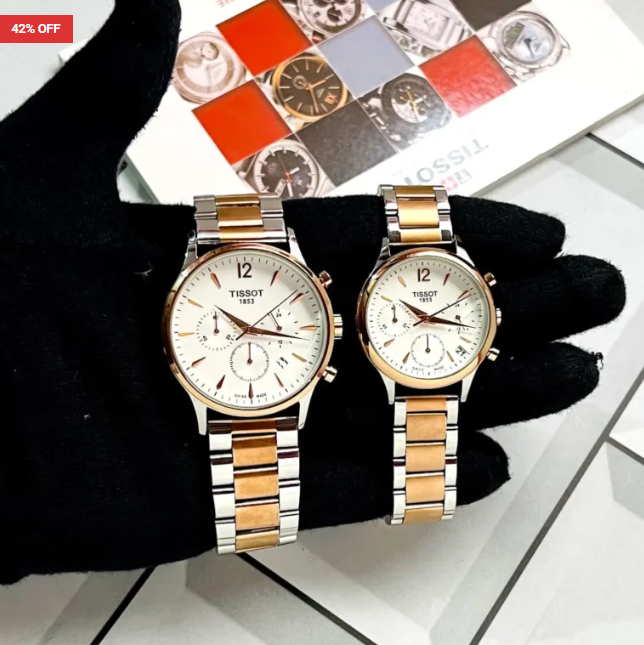 TISSOT T-WAVE COUPLE First Copy Watch – Limited Edition Stainless Steel Band