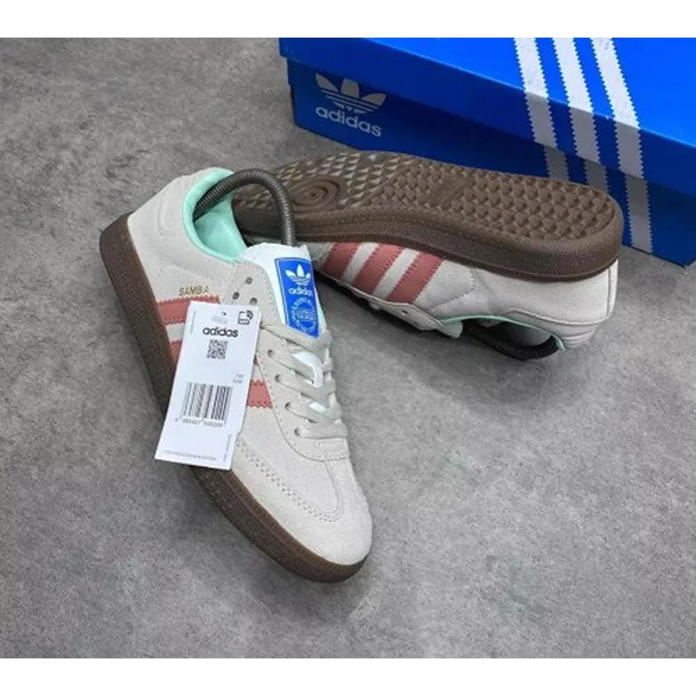 Trendy Adidas Samba White Clay Shoes For Women (SFS1883)