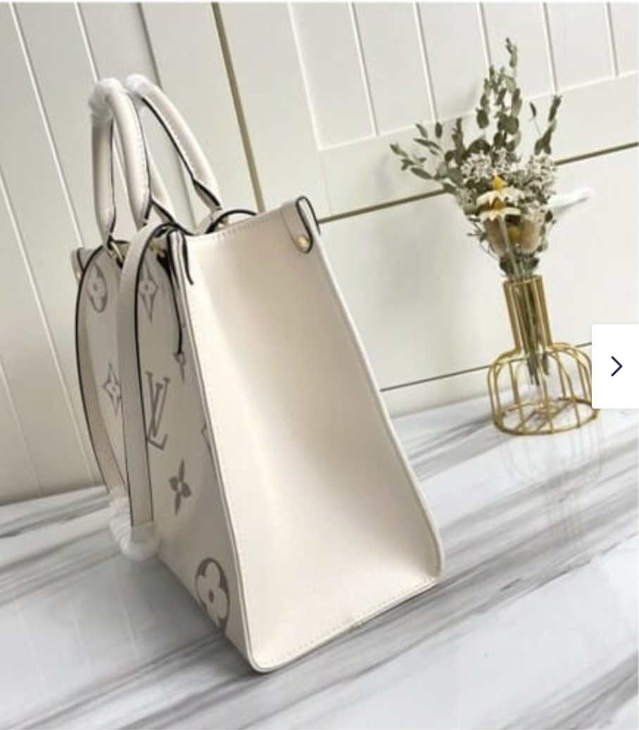 Louis Vuitton Onthego Leather Handbag