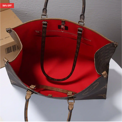 Louis Vuitton On The Go Coffee-camel Tote Bag