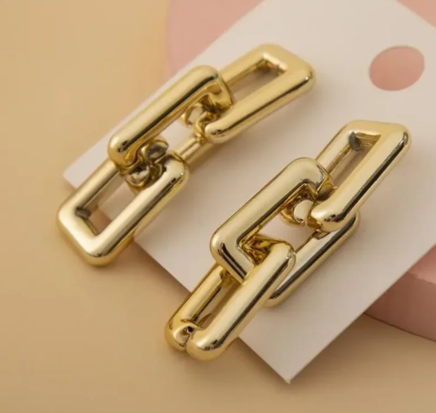 AVR JEWELS Korean Geometric Wild Drop Earrings 2 Pcs/Set