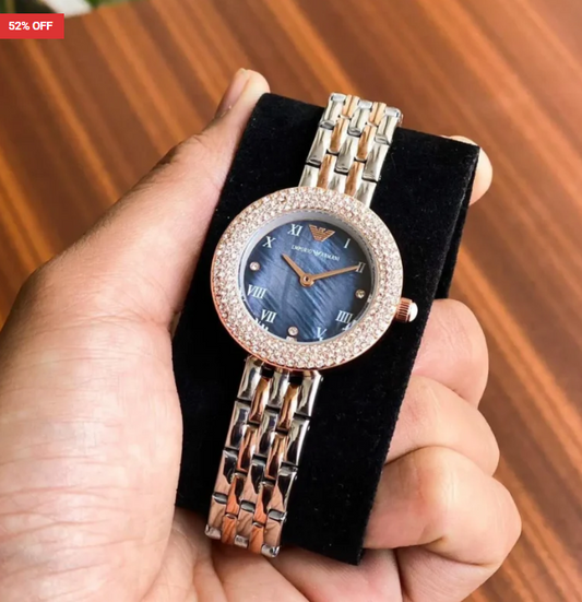 Emporia Armani First Copy Watch for Girls – Slim Ceramic Dial