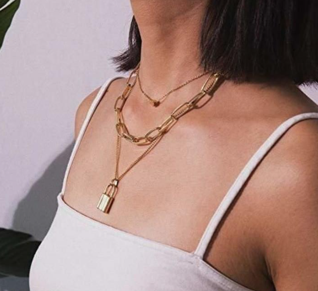 Gold Plated Stylish Necklace