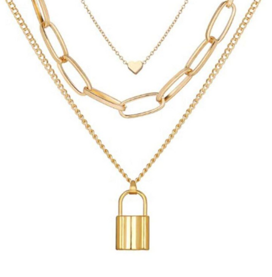 Gold Plated Stylish Necklace