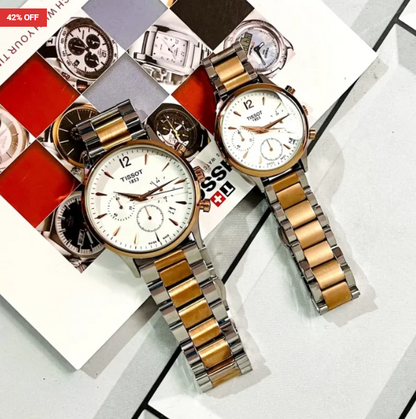 TISSOT T-WAVE COUPLE First Copy Watch – Limited Edition Stainless Steel Band
