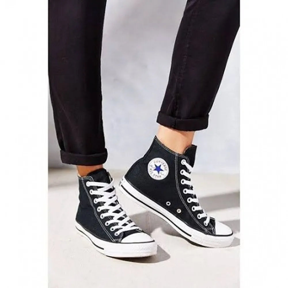Trendy Convers All Star High Black Shoes For Women (SHUB777)