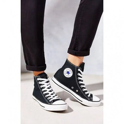 Trendy Convers All Star High Black Shoes For Women (SHUB777)