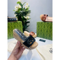Trendy Gucci Wedged Heel Black Shoes For Women (SHUB772)