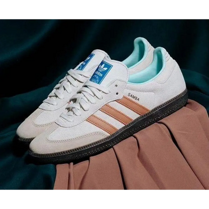 Trendy Adidas Samba White Clay Shoes For Women (SFS1883)