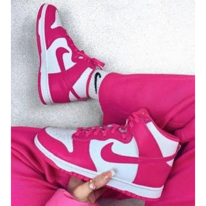 Trendy Nike Sb Dunk High Pink Shoes For Women (FF748)