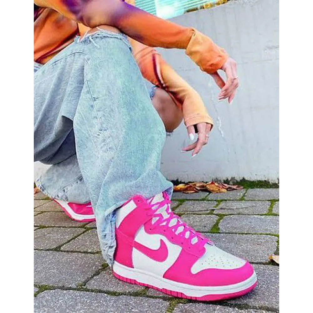 Trendy Nike Sb Dunk High Pink Shoes For Women (FF748)